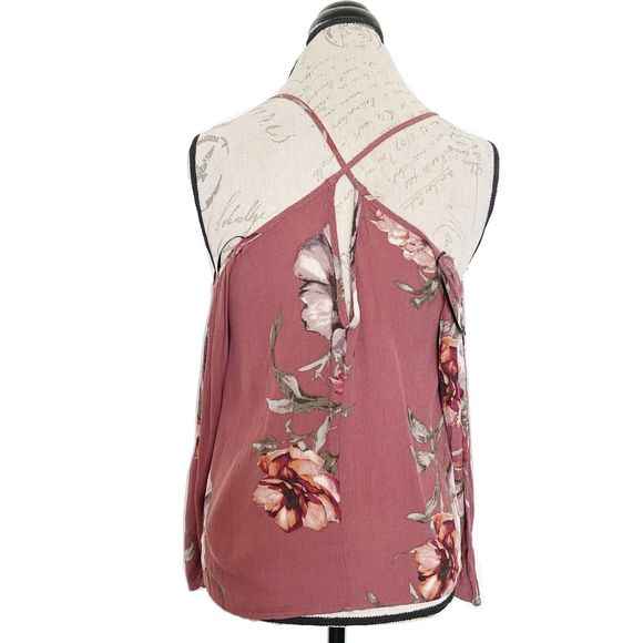 Sage Womens Cold Shoulder  Blouse Boho Print Flowy Southwestern Crinkle Sz Small - Picture 3 of 12